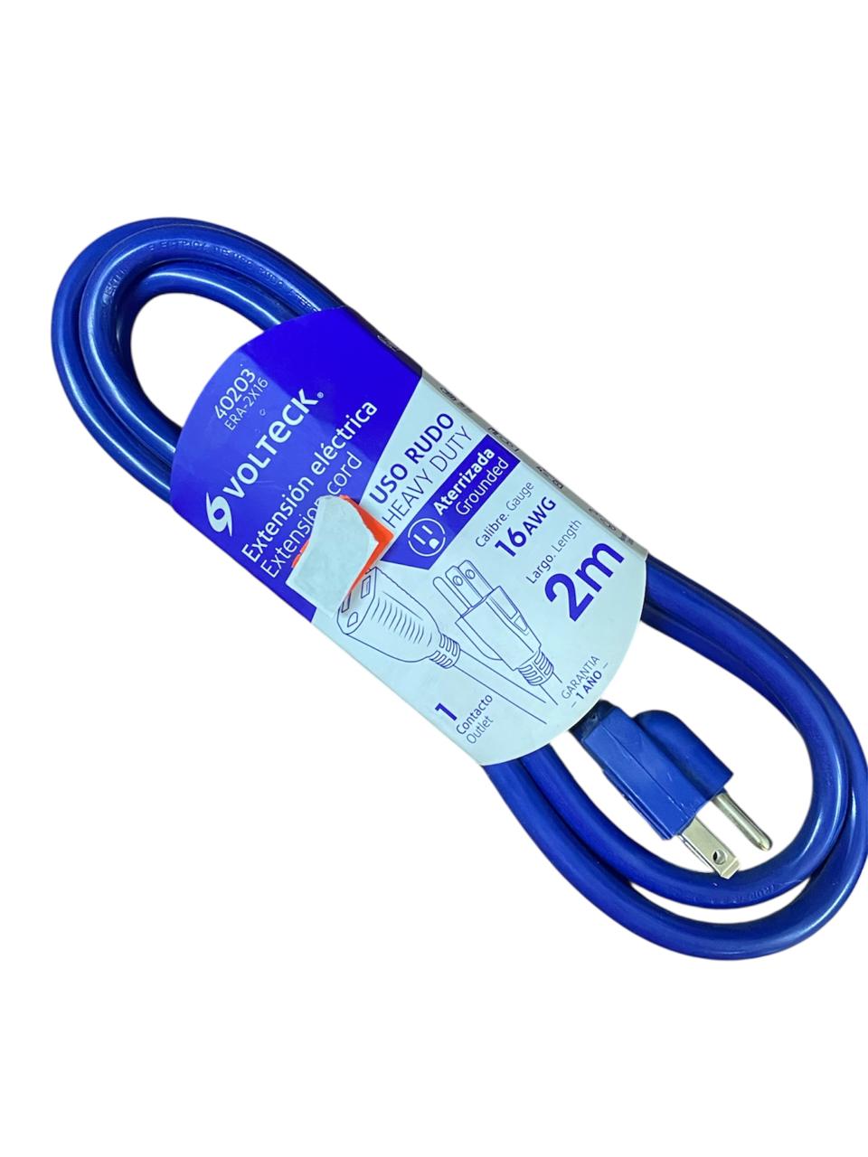 Extension Uso Rudo Aterrizada 2m Azul